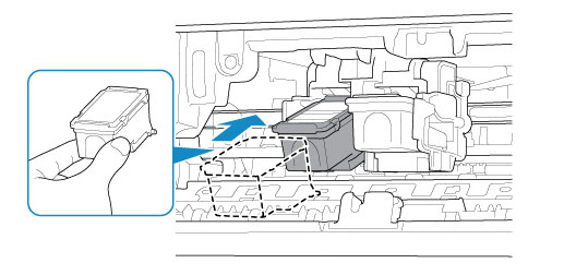 Canon Pixma Manuals Ts Series Replacing A Fine Cartridge